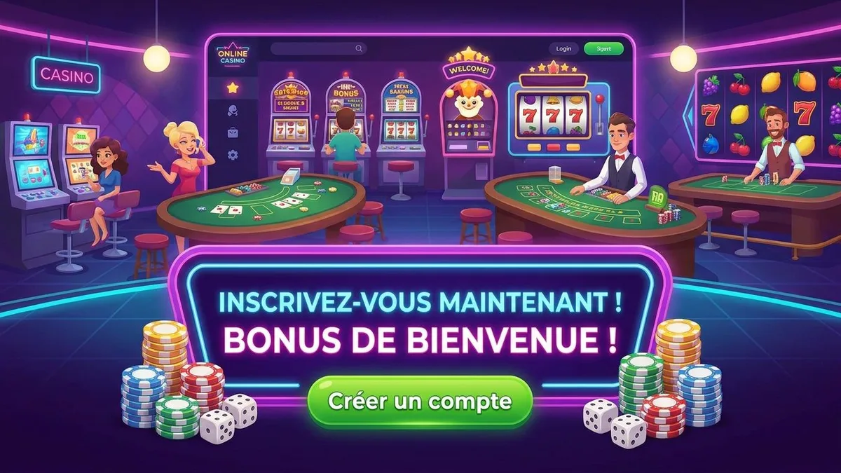 Inscription avec bonus